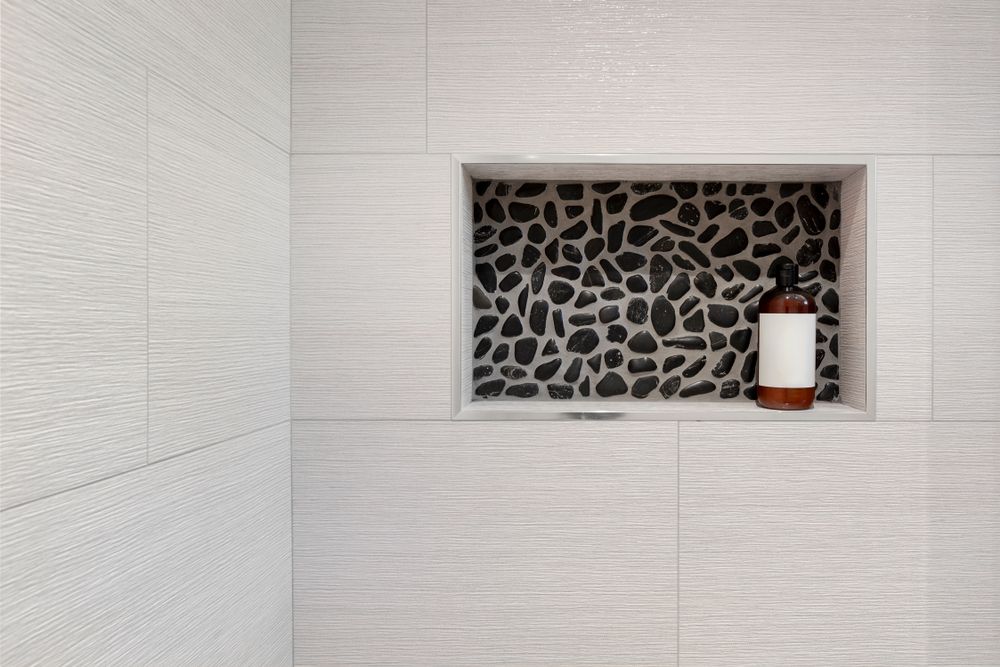 carrelage galet mur
