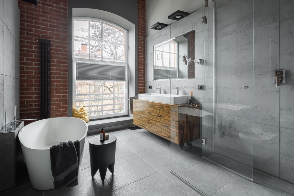 salle-de-bain-style-industriel-brique