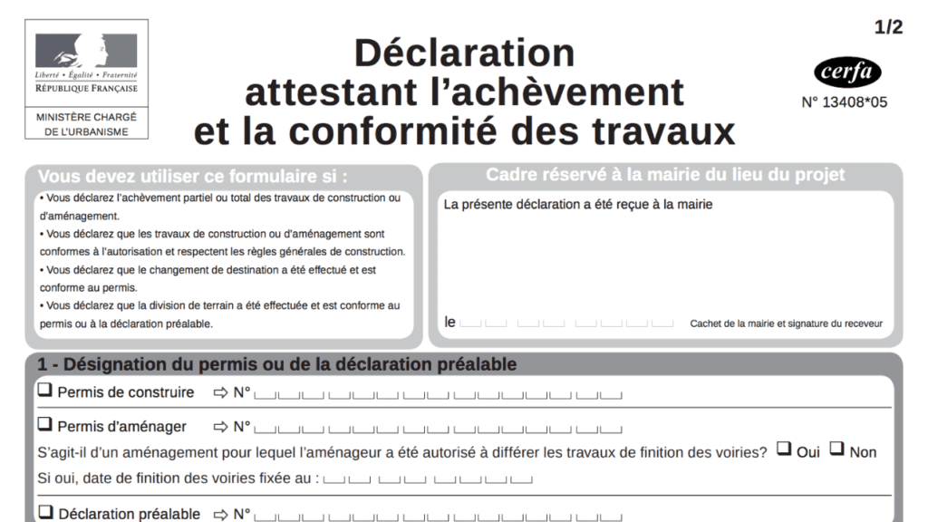 DAACT Formulaire daact formulaire